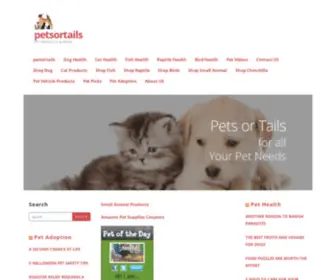 Petsortails.com(Petsortails) Screenshot