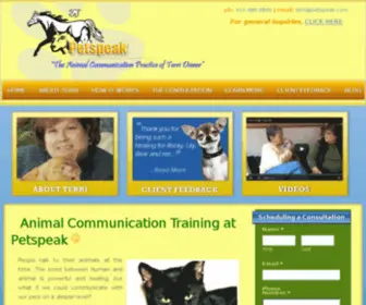 Petspeak.com(Pet Communicator) Screenshot