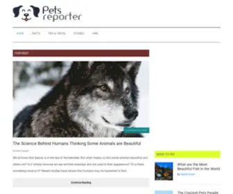 Petsreporter.com(Pets Reporter) Screenshot