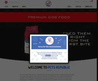 Petsrepublic.pk(Buy Pet Food Online in Pakistan) Screenshot