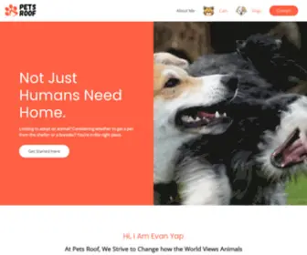 Petsroof.com(Love Pets) Screenshot