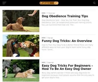 Petsrr.com(Pet Care Resource And Reviews) Screenshot