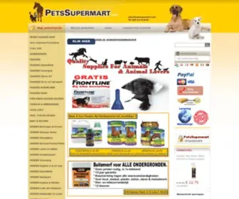 Petssupermart.com(For The Outdoor Lifestyle and healthy happy animals) Screenshot