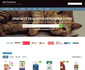 Petstrendstore.com(Pets Trend Store) Screenshot