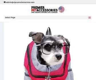 Petstroller.net(Premier Pet Backpacks) Screenshot