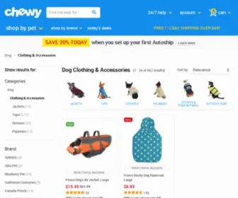 Petstyle.com(Dog Outfits) Screenshot