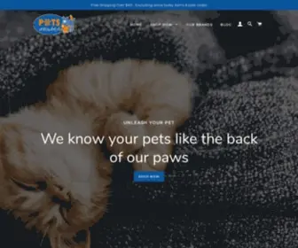 Petsunleashed.com.au(Pets Unleashed) Screenshot