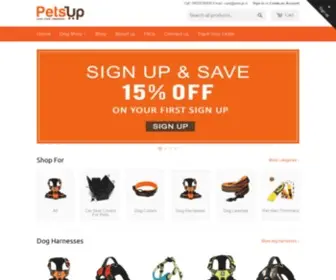 Petsup.in(PetsUp Dog Accessories) Screenshot