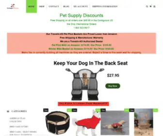 Petsupplydiscounts.com(Discount Pet Supplies Online) Screenshot