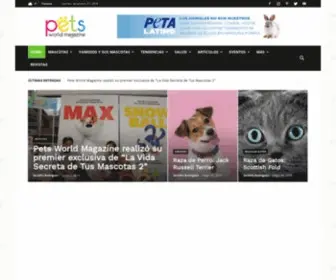 PetsWorldmagazine.com(Pets World Magazine) Screenshot