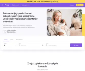 Petsy.pl(Opiekuna dla psa i kota) Screenshot