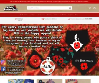 Pettag.co.uk(Pet Tag Engraving dog and cat identity tags and horse box and pet memorial plaques) Screenshot