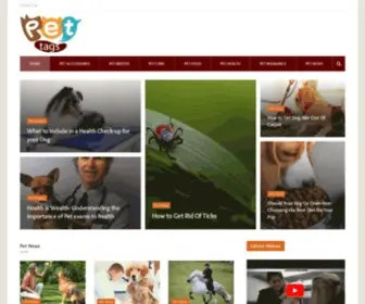 Pettagspro.org(Pet is so sensitive and taking good care of your pet) Screenshot