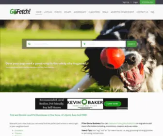 Pettalkgofetch.com(Pets Directory) Screenshot