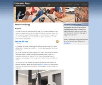 Pettersson-BYGG.se(Pettersson Bygg) Screenshot