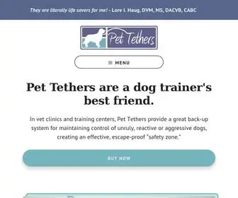 Pettethers.com(Pet Tethers) Screenshot