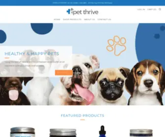 Petthrivewellness.com(Pet Thrive Wellness) Screenshot