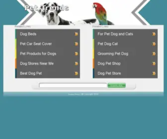 Pettrends.com(Pet Trends) Screenshot