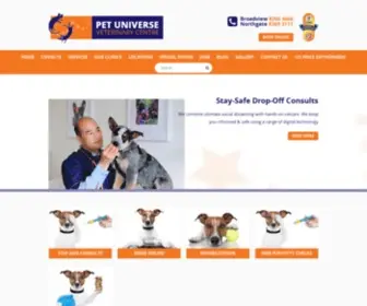 Petuniverse.com.au(Vet Adelaide) Screenshot