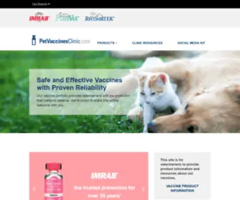 Petvaccinesclinic.com(Vaccines) Screenshot