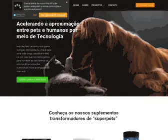 Petvi.com.br(Acelerando a aproximação entre cães e humanos por meio de Tecnologia) Screenshot