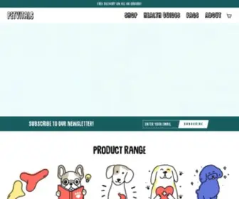 Petvitals.co.uk(British Dog Supplements) Screenshot