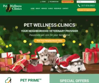 Petwellnessclinics.com(Pet Wellness Clinic) Screenshot