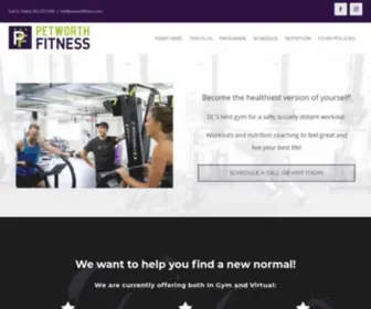 Petworthfitness.com(Crossfit PetWorth) Screenshot