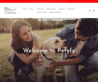 Petyfy.com(petyfy) Screenshot