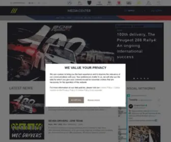 Peugeot-Sport.com(Media Peugeot Sport) Screenshot