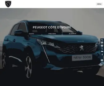 Peugeot.ci(CFAO Motors) Screenshot