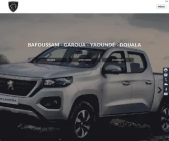 Peugeot.cm(Peugeot Cameroun) Screenshot