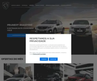 Peugeot.com.br(Bem-vindo à alcateia) Screenshot