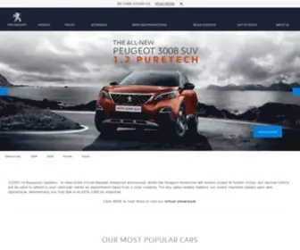 Peugeot.com.sg(Peugeot Singapore) Screenshot