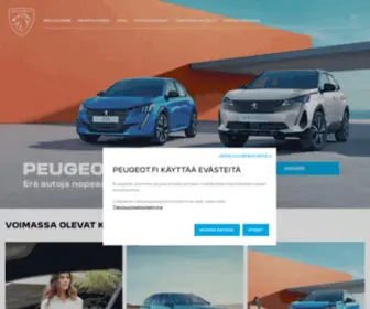 Peugeot.fi(Myös täyssähkö ja lataushybridi) Screenshot