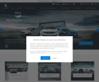 Peugeot.pt(SITE OFICIAL DA PEUGEOT EM PORTUGAL) Screenshot