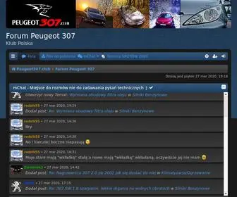 Peugeot307.club(Forum PeugeotForum Peugeot 307) Screenshot