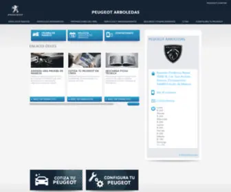 Peugeotarboledas.com.mx(PEUGEOT ARBOLEDAS (Tlalnepantla)) Screenshot