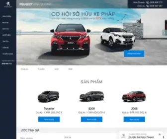 Peugeotbinhduong.vn(Bình Dương) Screenshot
