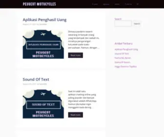 Peugeotmotocycles.co.id(Media Teknologi Terupdate) Screenshot