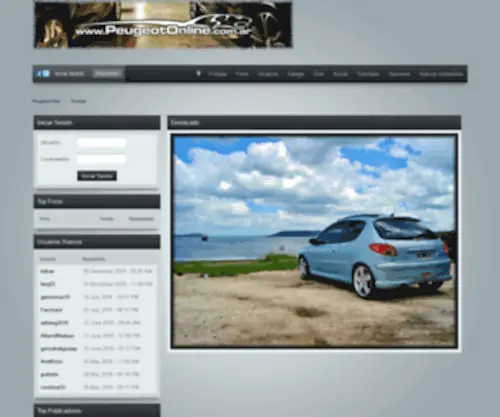 Peugeotonline.com.ar(Peugeotonline) Screenshot