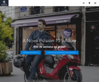 Peugeotscooters.pt(Portuguese (Portugal)) Screenshot