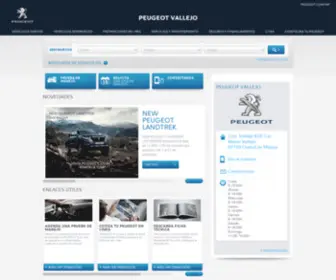 Peugeotvallejo.com.mx(PEUGEOT) Screenshot