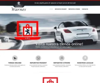 Peugeotwarnes.com.ar(PEUGEOT WARNES) Screenshot