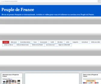 Peupledefrance.com(Peupledefrance) Screenshot