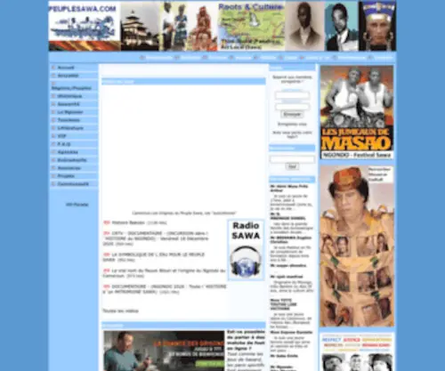 Peuplesawa.com(Peuplesawa) Screenshot