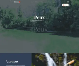 Peuxflyfishing.com(Moulinets et accessoires pêche) Screenshot