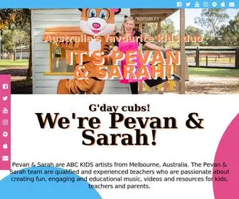 Pevanandsarah.com(Creating positive memories for children) Screenshot