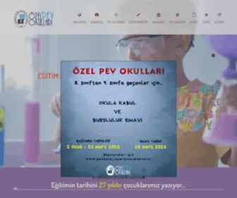 PevKolej.com(Özel PEV Okulları) Screenshot