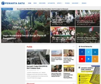 Pewartasatu.com(Moto situs Anda bisa diletakkan di sini) Screenshot